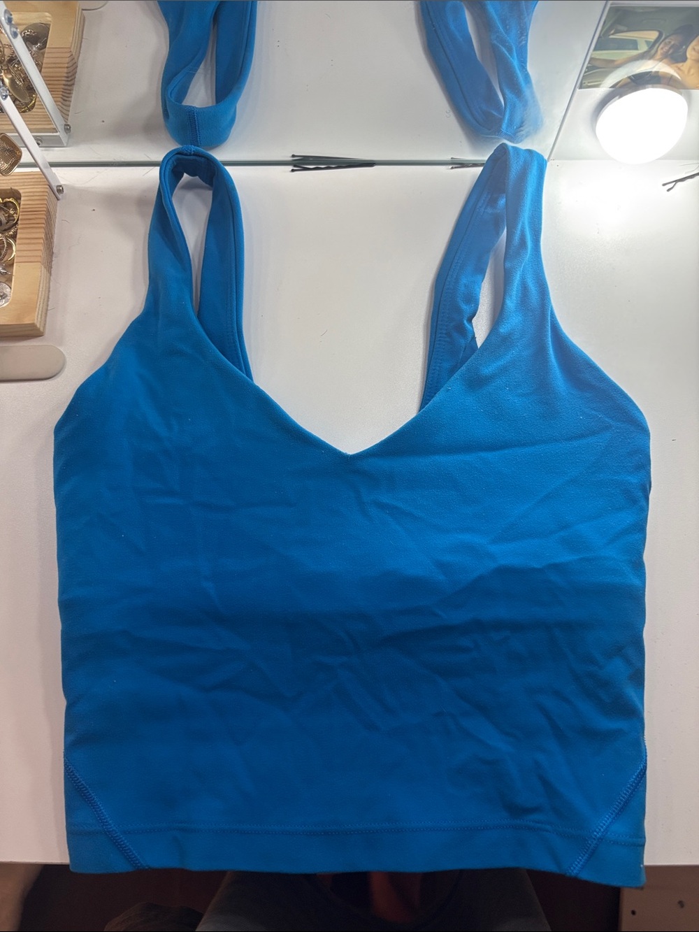 lululemon align tank poolside ( like new )
